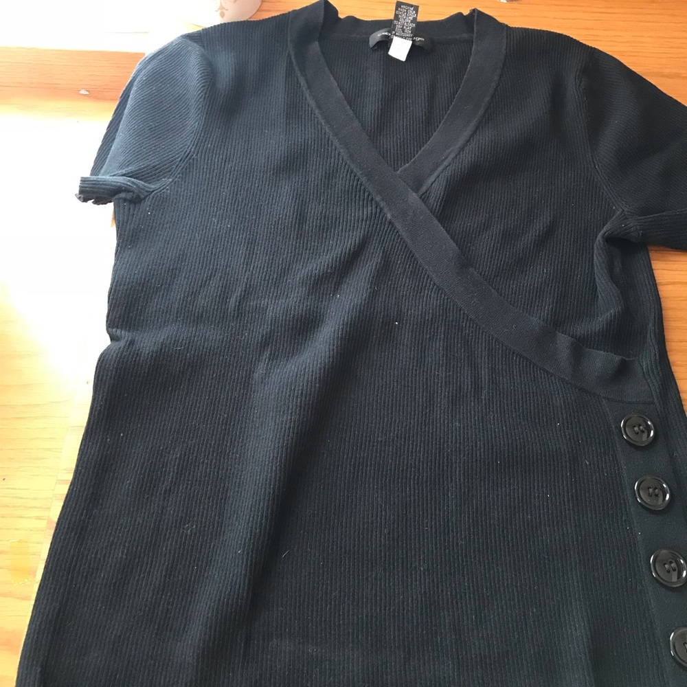 Cable ribbed shirt